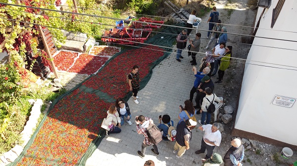 Foto - Bakın bu köye neden turist akını yaşanıyor!