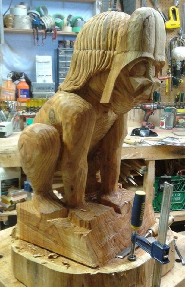 Foto - Bakın dev kütükle ne yaptı!