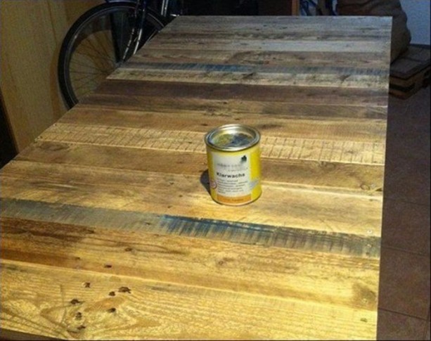 Foto - Bakın eski tahtalarla ne yaptı!