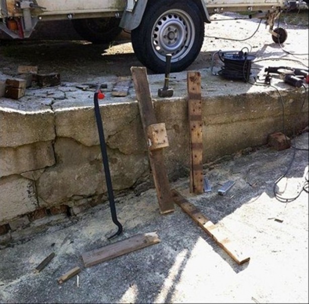 Bakın eski tahtalarla ne yaptı!