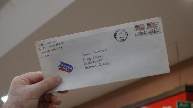 Foto - Bakın hangi ülkeden gönderilmiş! Turgut Özal’a yazılan sır mektup ortaya çıktı