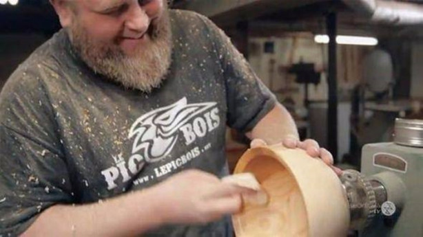 Foto - Bakın kütüğü adım adım neye dönüştürdü!