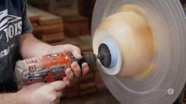 Foto - Bakın kütüğü adım adım neye dönüştürdü!