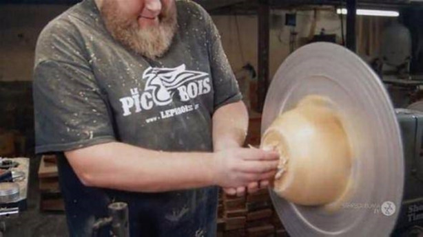 Foto - Bakın kütüğü adım adım neye dönüştürdü!