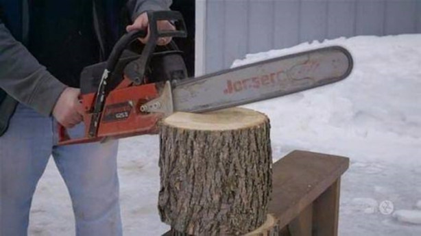 Foto - Bakın kütüğü adım adım neye dönüştürdü!