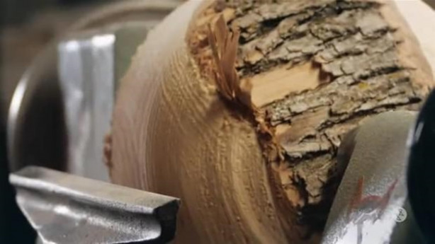 Foto - Bakın kütüğü neye dönüştürdü!