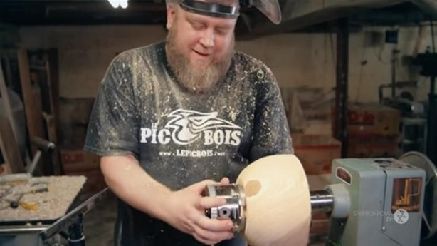 Foto - Bakın kütüğü neye dönüştürdü!