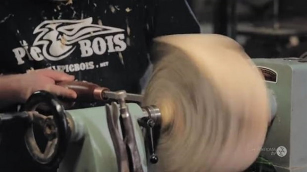 Foto - Bakın kütüğü neye dönüştürdü!