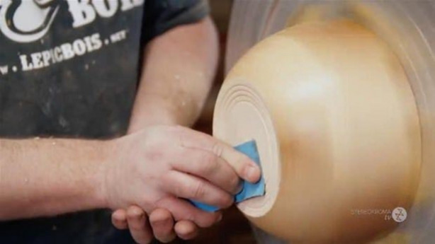 Foto - Bakın kütükle ne yaptı!