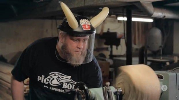 Foto - Bakın kütükle ne yaptı!