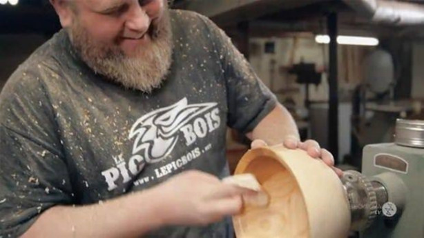 Foto - Bakın kütükle ne yaptı!