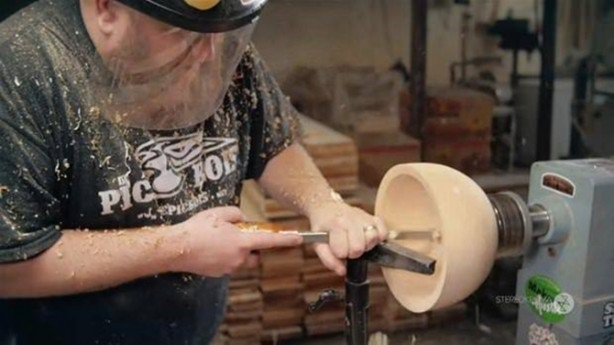 Foto - Bakın kütükle ne yaptı!