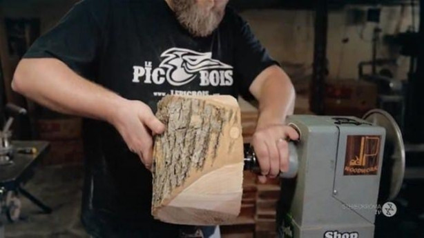 Foto - Bakın kütükle ne yaptı!