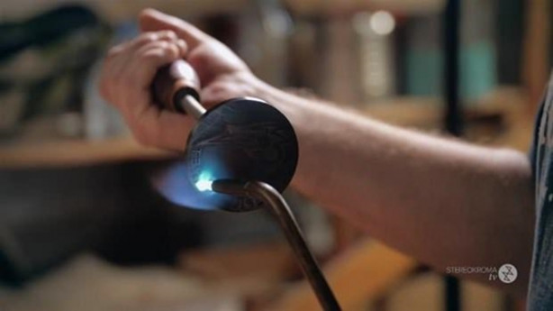 Foto - Bakın kütükle ne yaptı!