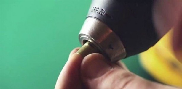 Foto - Bakın mermiden ne yaptı