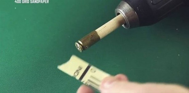 Foto - Bakın mermiden ne yaptı