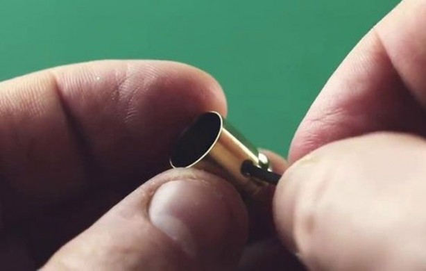 Foto - Bakın mermiden ne yaptı