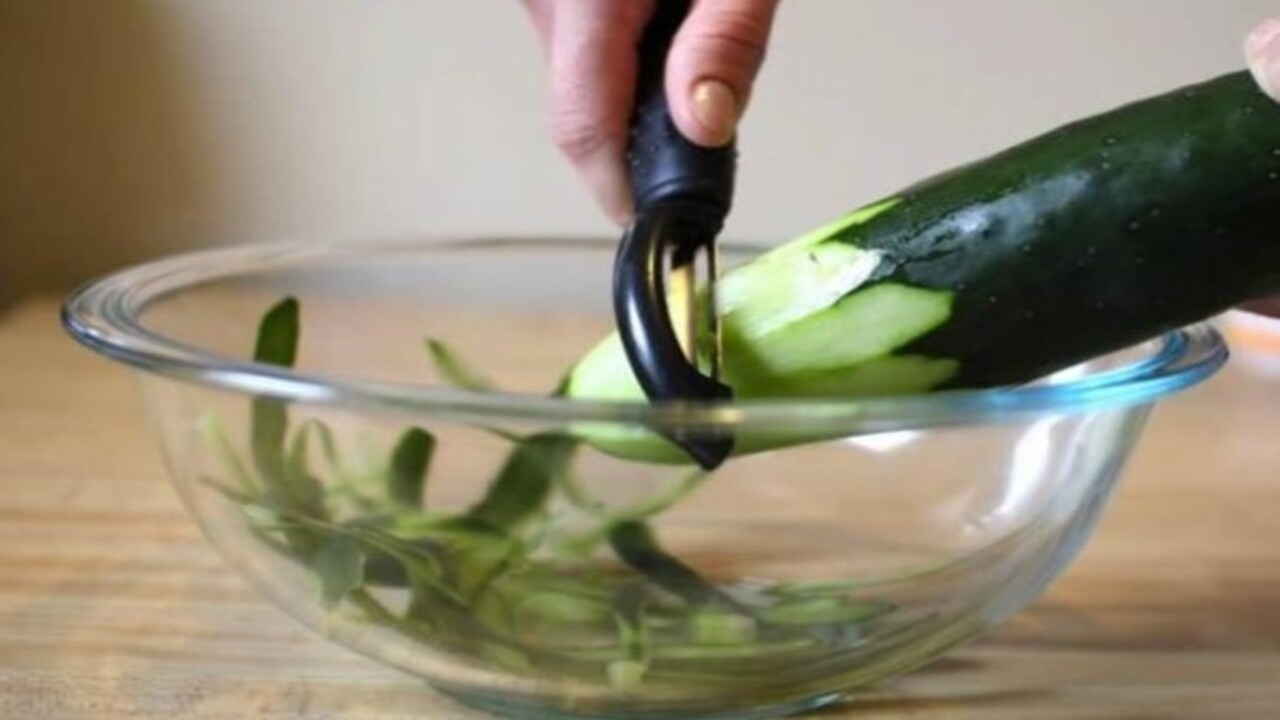 Foto - Bakın ne işe yarıyor! Salatalık kabuklarını sakın çöpe atmayın