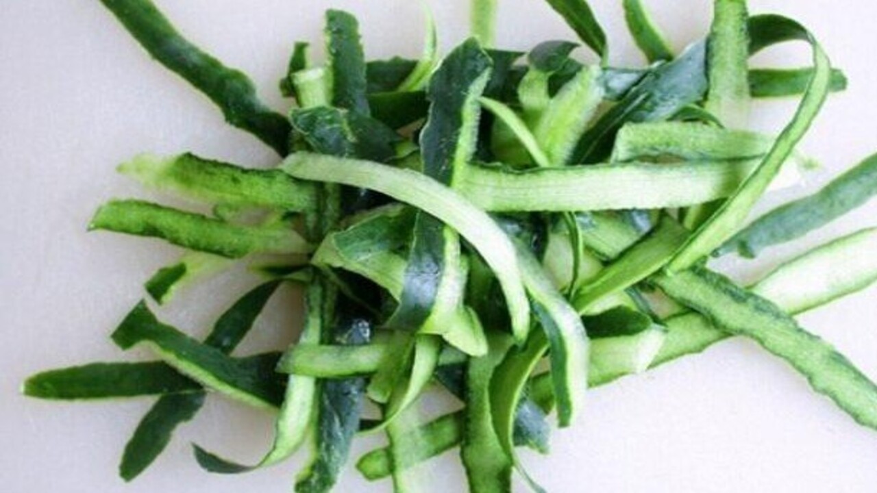 Foto - Bakın ne işe yarıyor! Salatalık kabuklarını sakın çöpe atmayın