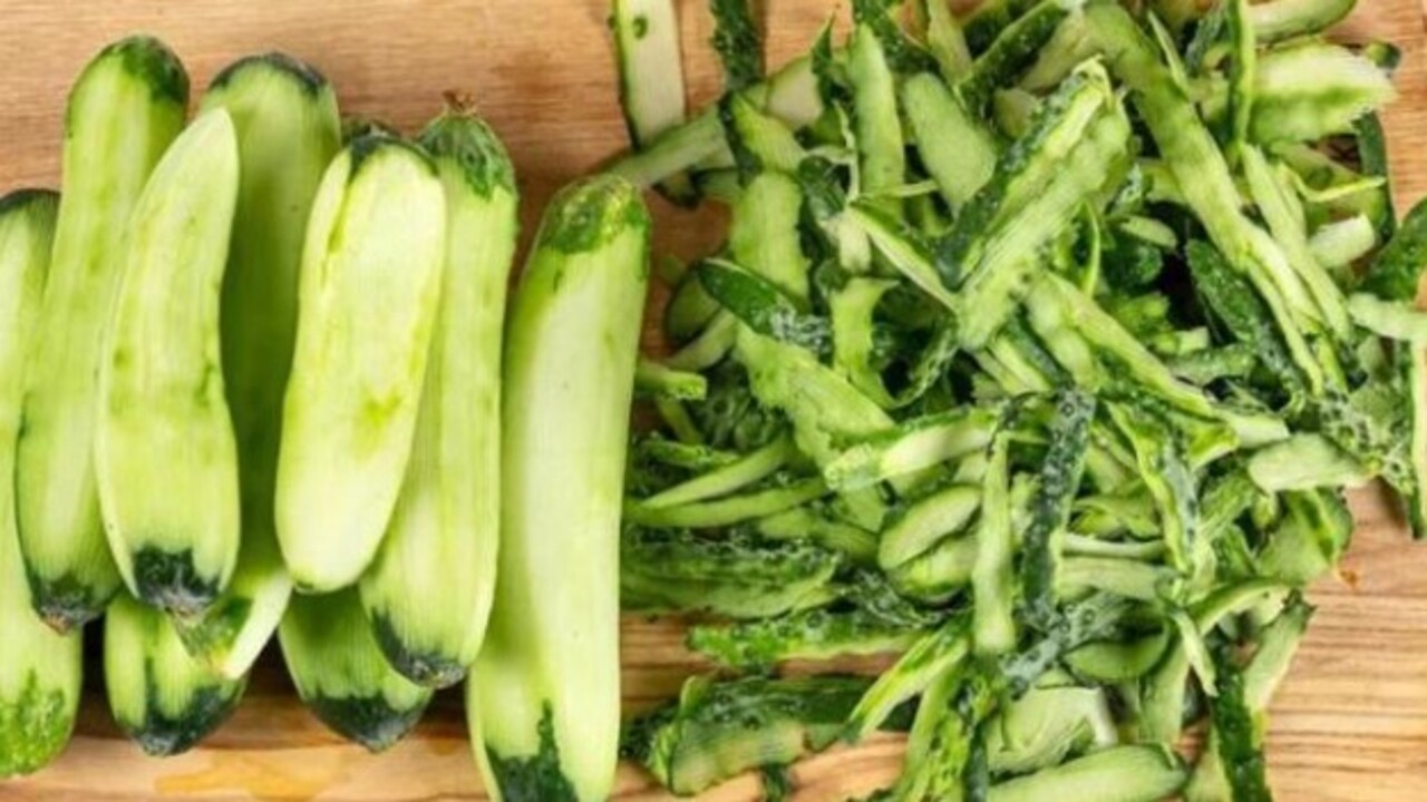 Foto - Bakın ne işe yarıyor! Salatalık kabuklarını sakın çöpe atmayın