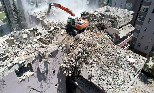 Foto - Bakın ne kullanılmış! Binalar yıkılınca ortaya çıktı