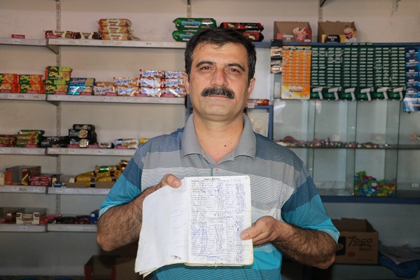 Foto - Bakın neden hale bu yöntemi kullanıyor! 10 yıldır veresiye defteri biriktiriyor