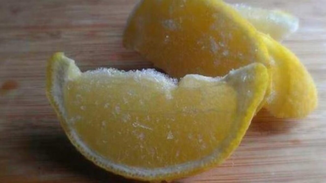 Foto - Bakın nelere iyi geliyor! Donmuş limonun inanılmaz şifası