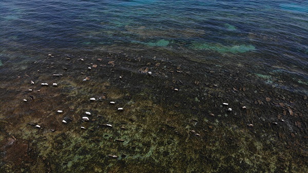Foto - Bakın orada ne varmış! Van Gölü'nün suyu çekildi yüzyıllar sonra ortaya çıktı