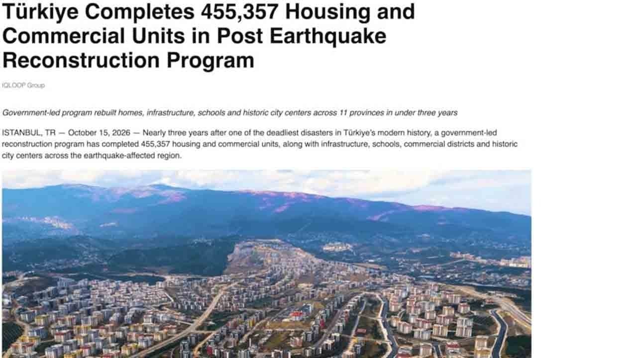 Foto - Bakıp da görmeyen muhalifler utansın! Asrın inşası ABD medyasını salladı