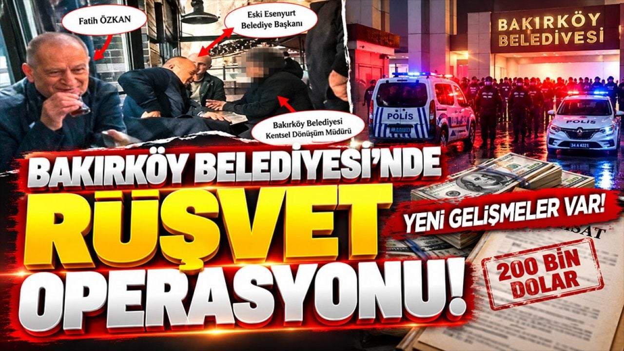 Bakırköy Belediyesi'ndeki rüşvet operasyonunda yeni gelişme! Belgesi ortaya çıktı: Esnaftan 200 bin dolar istenmiş