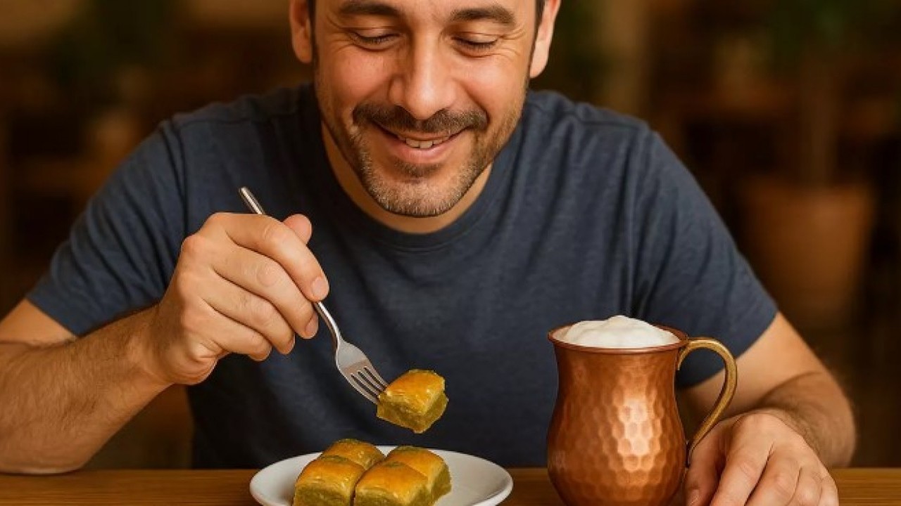 Foto - Baklavanın yanında çay mı ayran mı? Tercihin zekanı ortaya çıkarıyor!