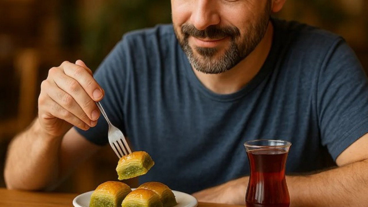 Foto - Baklavanın yanında çay mı ayran mı? Tercihin zekanı ortaya çıkarıyor!