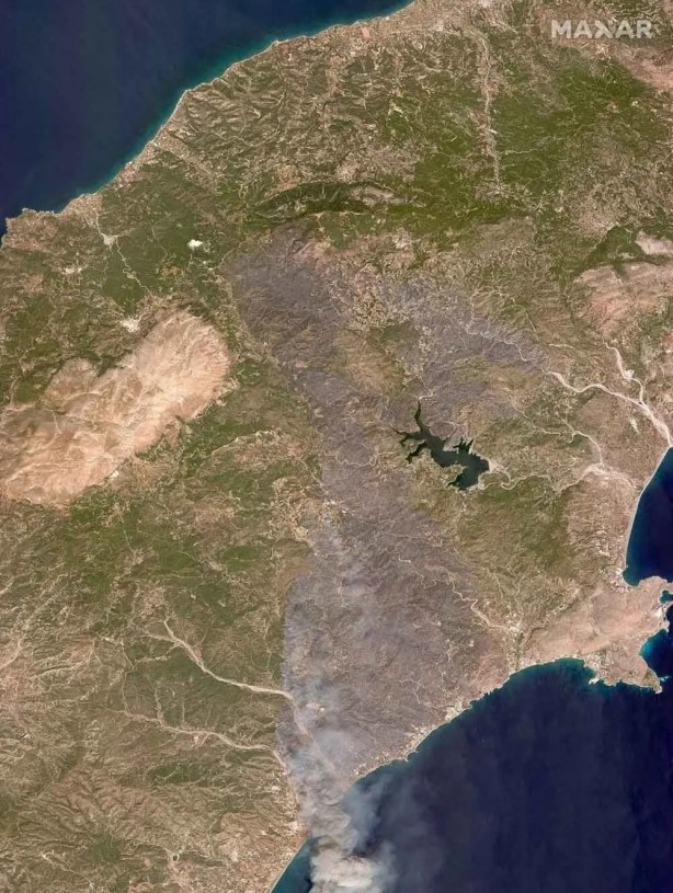 Foto - Bakmak bile ürkütücü! ABD’li uydu şirketinden şok görüntüler