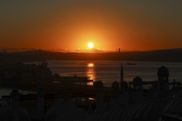 Foto - Bakmaya doyum olmuyor! İstanbul'da arşivlik görüntüler
