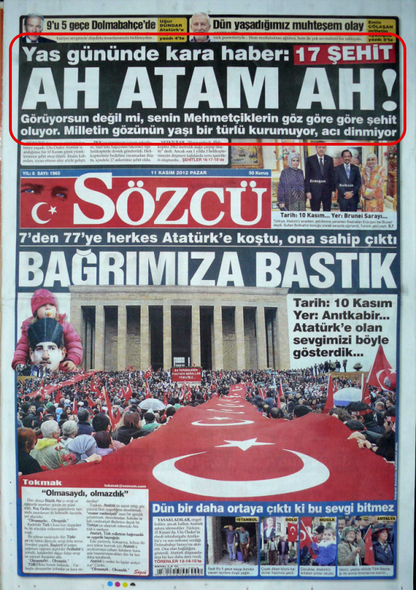 Foto - Bakmayın siz bunların böyle ‘ah Atam ah’ etmelerine