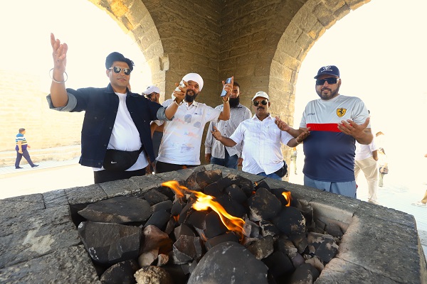 Foto - Bakü’de bu ateş hiç sönmüyor!