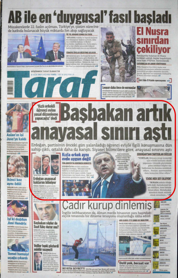 Foto - Baldır bacak fotoğrafları ile gazetecilik yaptığını sanan Rahmi Turan yönetimindeki Sözcü’ye de bu yakışır