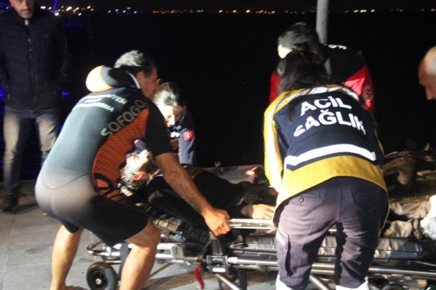 Foto - Balık tutmak isterken canından oluyordu