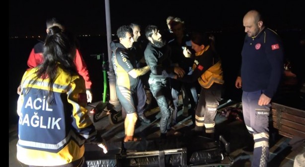 Foto - Balık tutmak isterken canından oluyordu