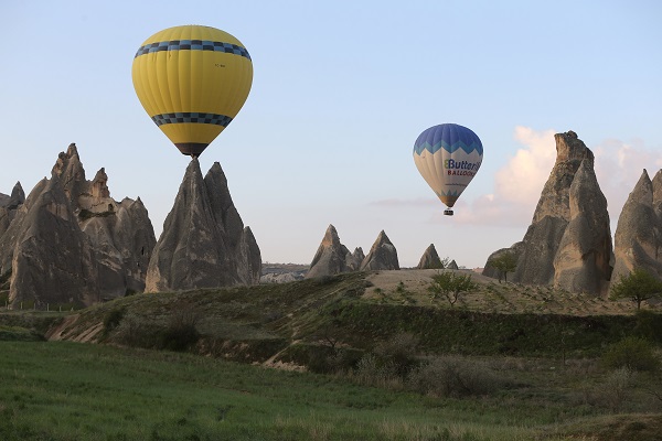 Foto - Balonlar Kapadokya’da böyle süzüldü