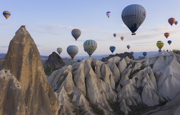 Foto - Balonlar Kapadokya’da böyle süzüldü