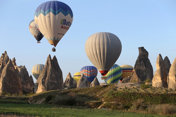 Foto - Balonlar Kapadokya’da böyle süzüldü