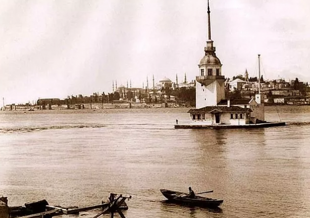 Foto - Banka kasasındaki belgelerde ortaya çıktı: Kız Kulesi'nin hemen altında var