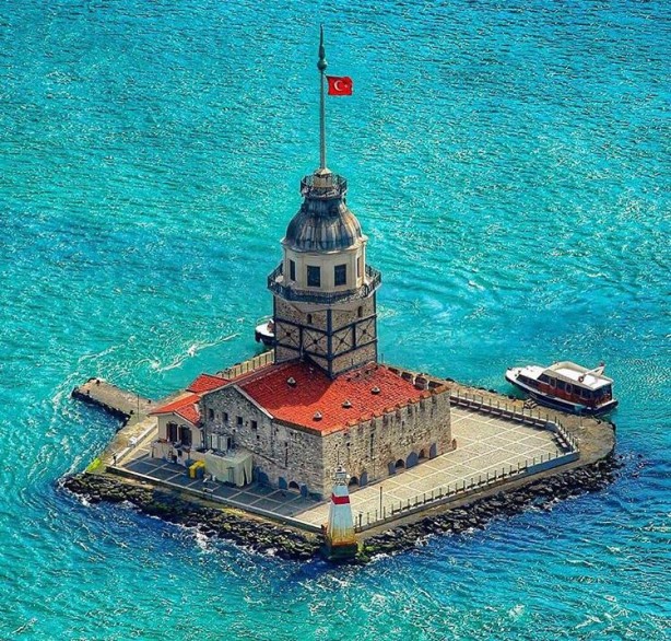 Foto - Banka kasasındaki belgelerde ortaya çıktı: Kız Kulesi'nin hemen altında var