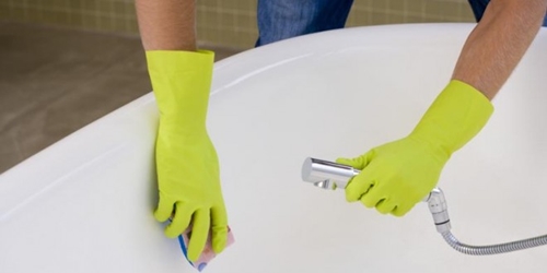 Foto - Banyo temizliği için doğal formüller