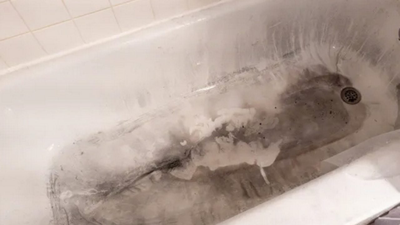 Foto - Banyoda tek nokta bu yöntemle leke bırakmıyor: Yılların kiri saniyede akıp gidiyor