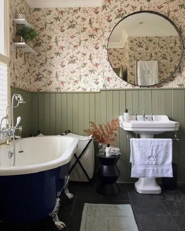 Foto - Banyolarınızı boyamanızı sağlayacak birbirinden güzel 25 fikir