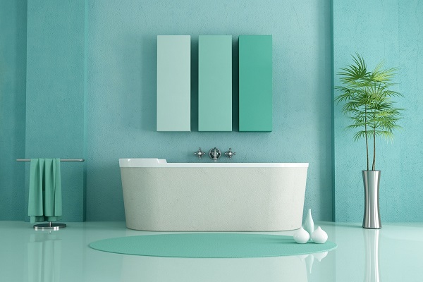 Foto - Banyolarınızı boyamanızı sağlayacak birbirinden güzel 25 fikir