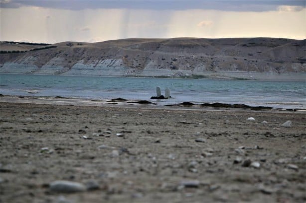 Foto - Baraj suları çekilince ortaya çıktılar