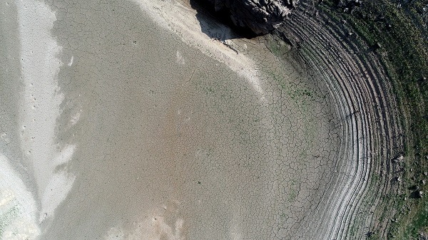 Foto - Baraj suyu çekilince ortaya çıktı! 